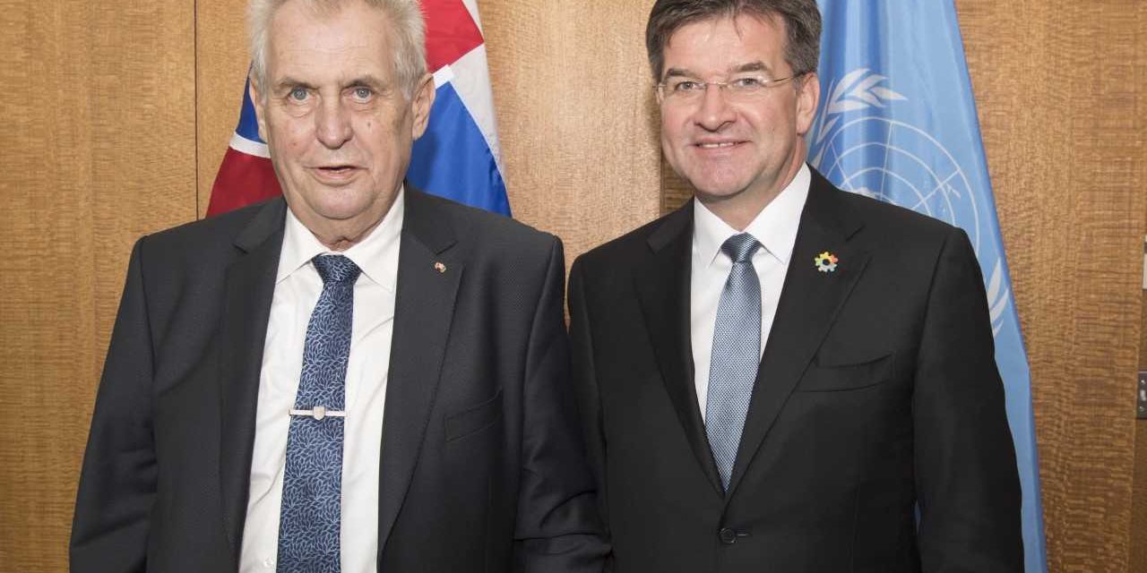 Meeting with the President of the Czech Republic