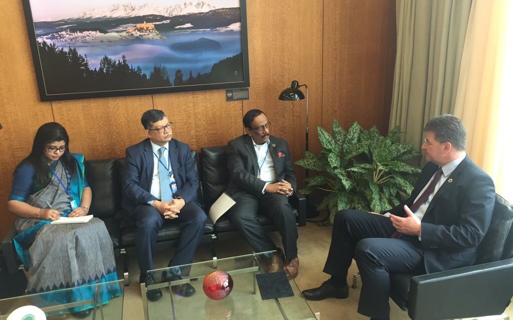 MEETING WITH THE FOREIGN SECRETARY OF BANGLADESH