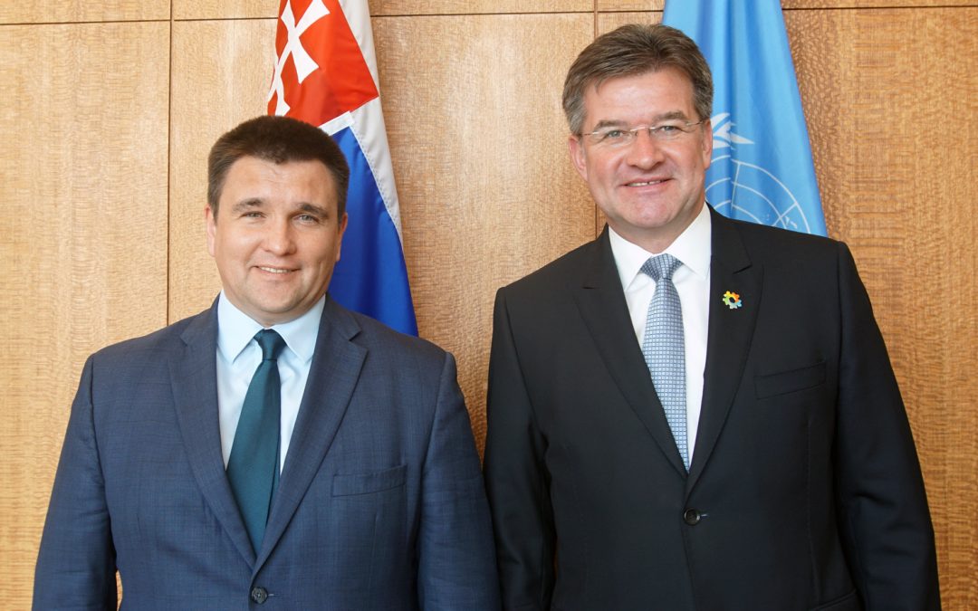 Meeting with Foreign Minister of Ukraine