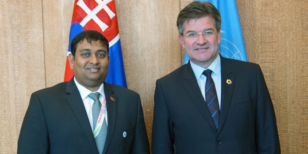 Meeting with Minister for Fisheries and Agriculture of Maldives