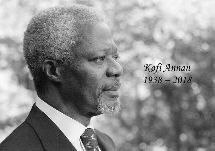 Statement on the passing of former Secretary-General Kofi Annan