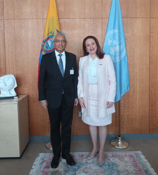 READOUT: meeting with the Prime Minister of Mauritius