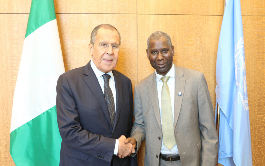 READOUT: meeting with the Minister of Foreign Affairs of the Russian Federation