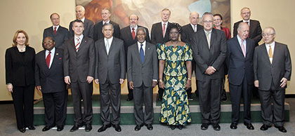 Состав Группы высокого уровня по вопросу о слаженности в системе ООН