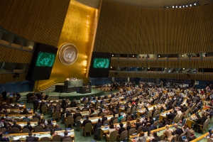 L'Assemblée générale de l' ONU en session