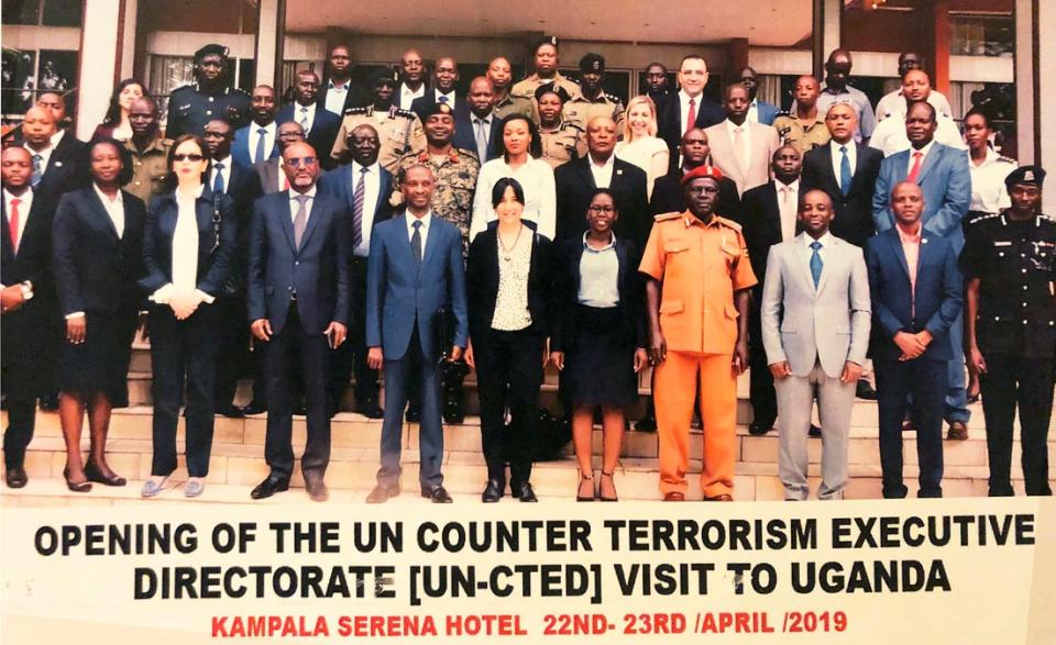 25 April 2019, the CTC/CTED visit to Uganda.