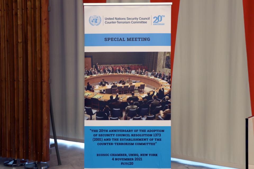 CounterTerrorism Committee holds special meeting commemorating the