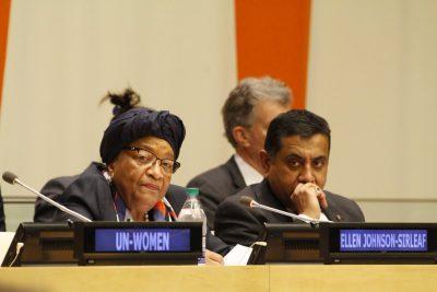 Ellen Johnson Sirleaf, Former President of Liberia.