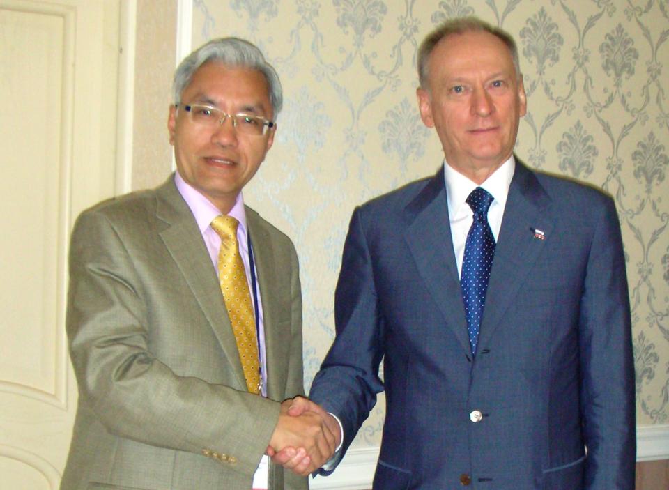 Meeting between Mr. Chen and Mr. Patrushev.