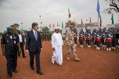 Security Council Members Visit Mali.