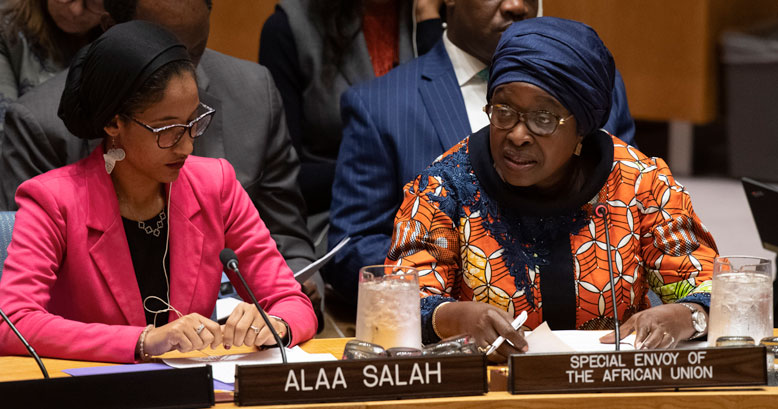 Le Conseil de sécurité examine la question intitulée « Les femmes et la paix et la sécurité ».