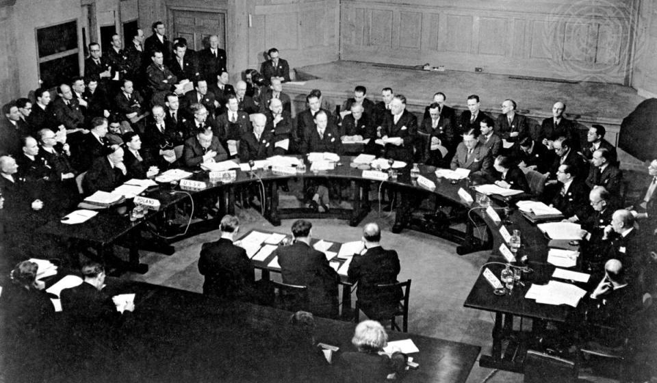 Первая сессия Совета Безопасности ООН,  17 января 1946 года, Черч-Хаус, Лондон.