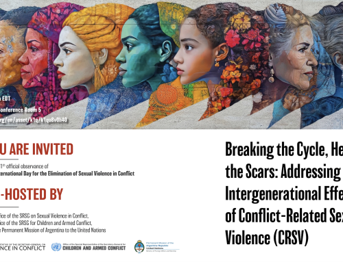 Invitation – 11th International Day for the Elimination of Sexual Violence in Conflict