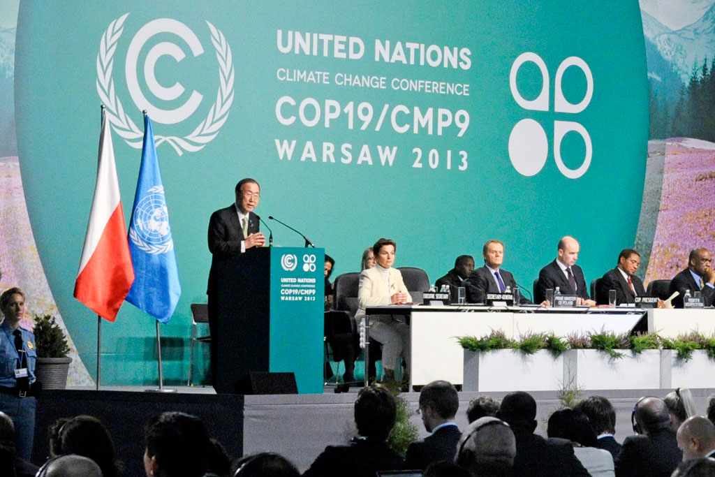 Remarks to the Climate Change Conference (UNFCCC COP19/CMP9) Highlevel Segment United Nations