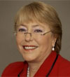 Sra. Michelle Bachelet, Secretaria General Adjunta de Igualdad entre los Géneros y Empoderamiento de la Mujer