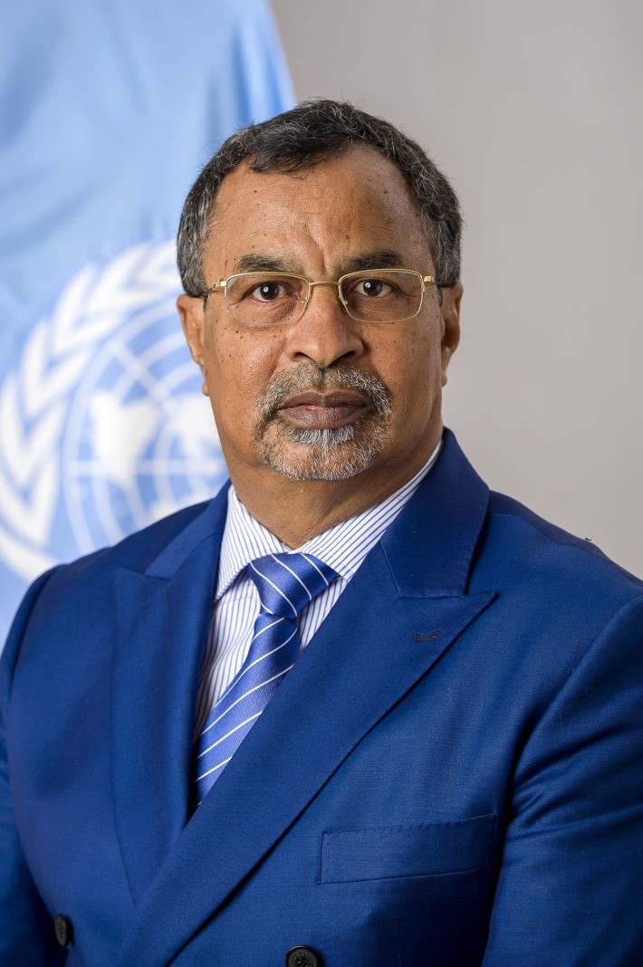Annadif Khatir Mahamat Saleh Représentant spécial chargé du Bureau des Nations Unies pour l’Afrique de l’Ouest et le Sahel (UNOWAS)