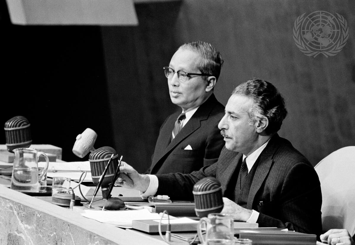 U Thant reappointed 1966 U Thant reappointed 1966
