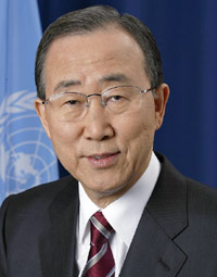 Ban Ki-Moon Portrait