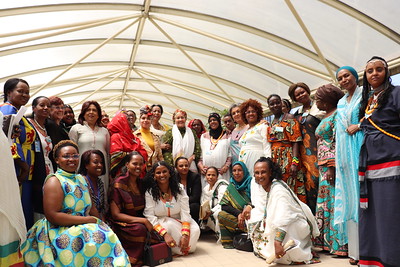 DSG Amina J Mohammed with Ethiopian Mothers for Peace, 2019
