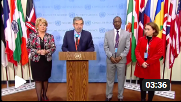 Mexico, Ireland and Kenya on Women, Peace and Security – Security Council Media Stakeout, 10th November 2021
