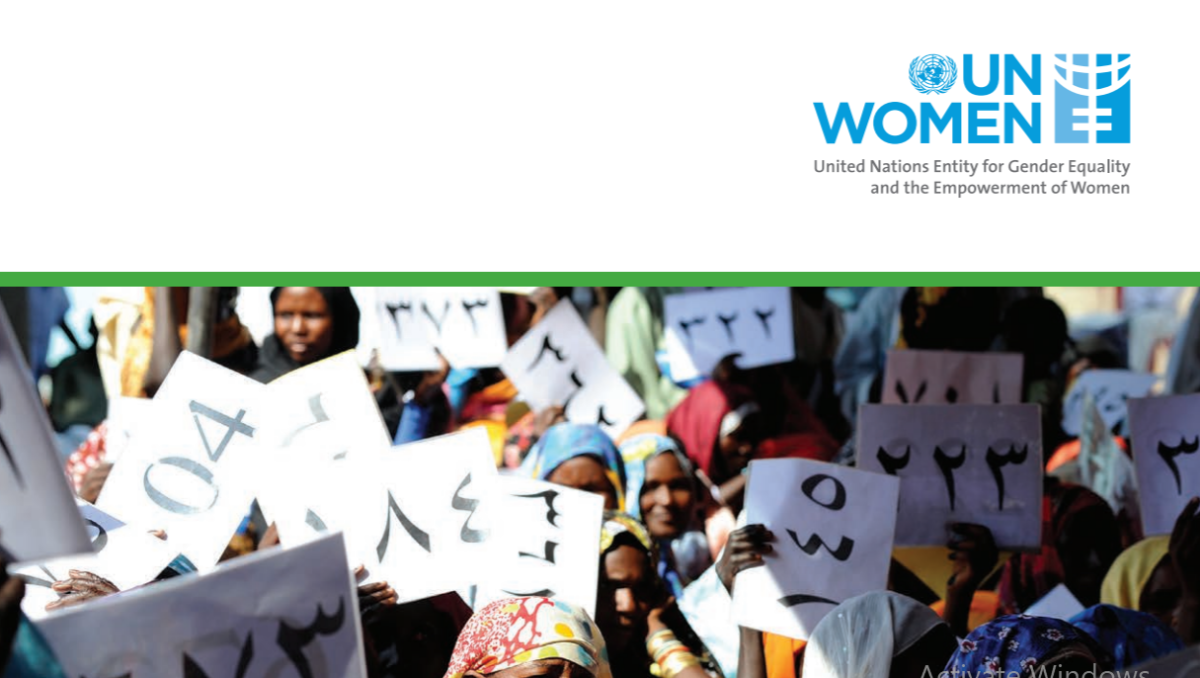 Book Cover of Women’s Participation in Peace Negotiations: Connections between Presence and Influence, UN Women, 2012