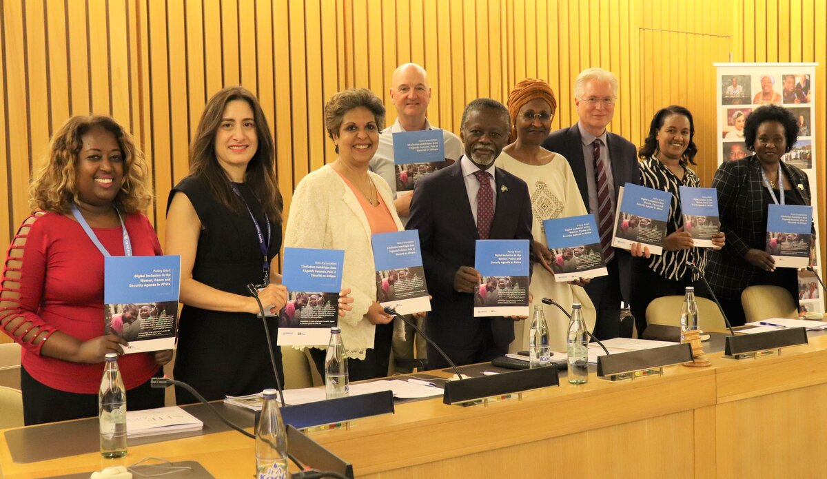 UNOAU LAUNCHES GENDER POLICY BRIEF ON "DIGITAL INCLUSION IN THE WOMEN, PEACE & SECURITY AGENDA IN AFRICA