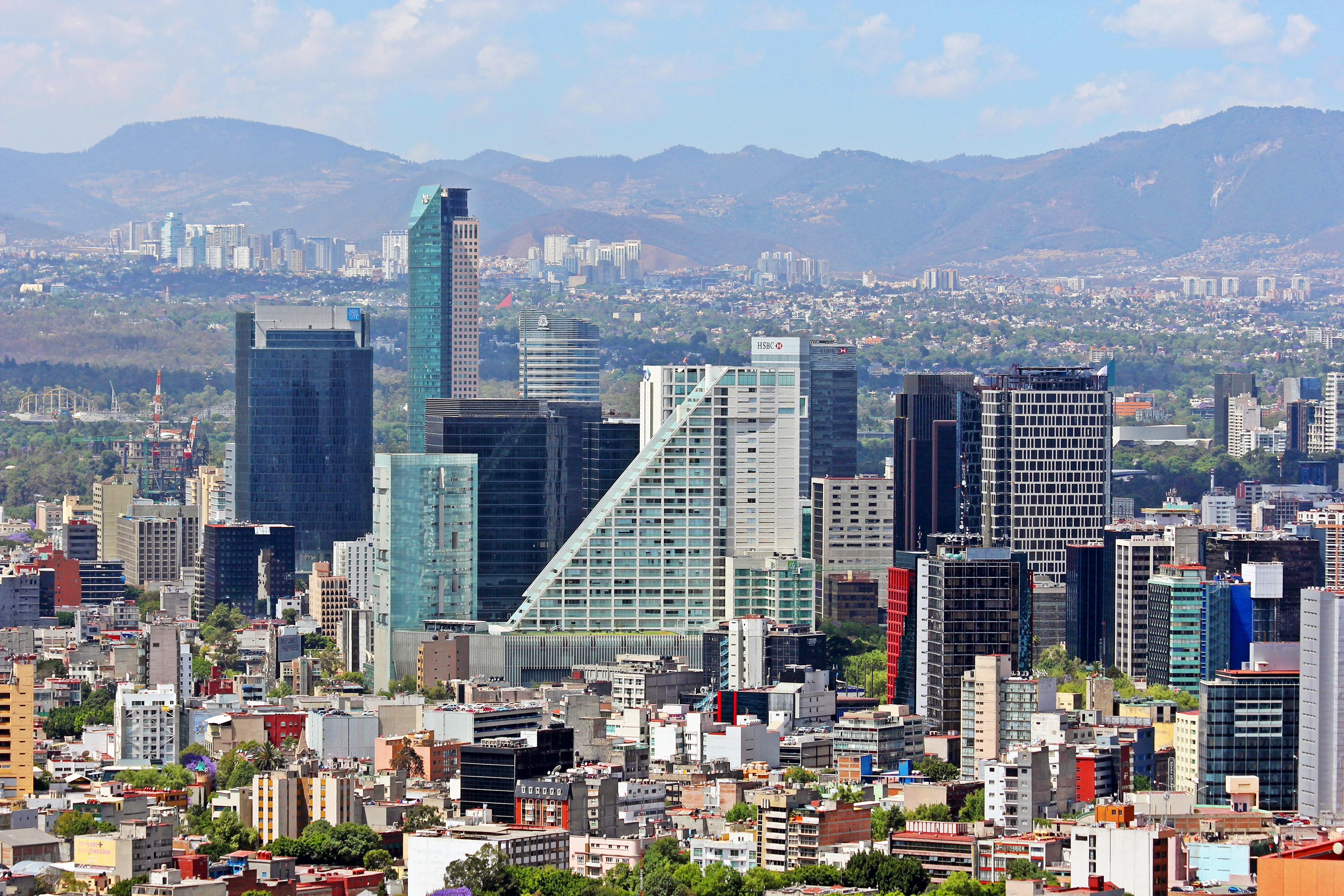 Skyline of Mexico City