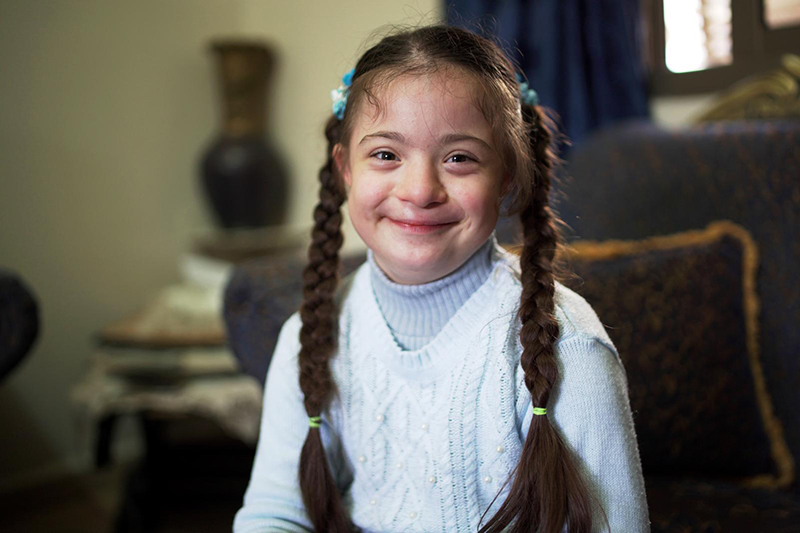 10-year-old Dania Al Fares