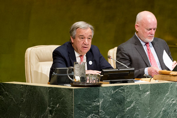 UN Secretary-General António Guterres