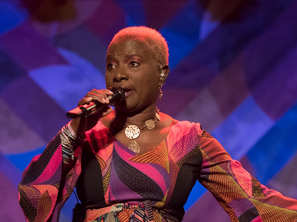 Angelique Kidjo en concert.