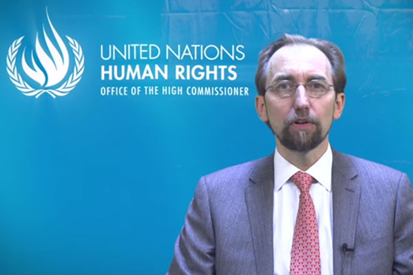 United Nations High Commissioner for Human Rights Zeid Ra’ad Al Hussein