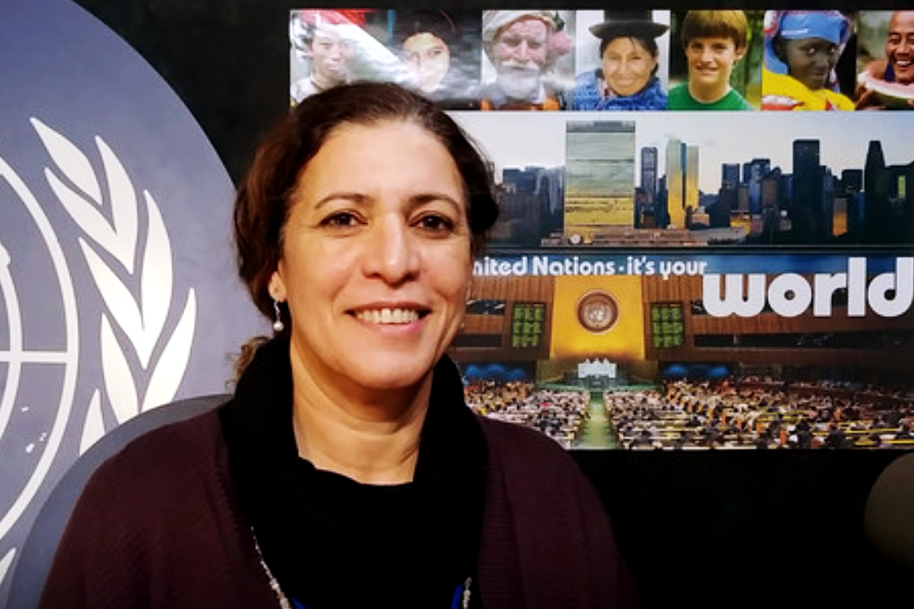 Ms. Naoual Driouich, chief of UN System Affairs and New York Office of UN Volunteers (UNV).