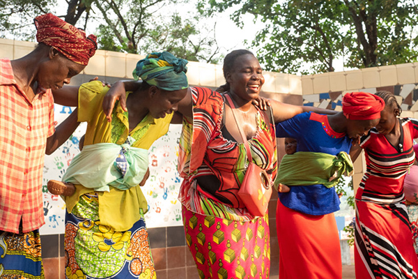 women dancing