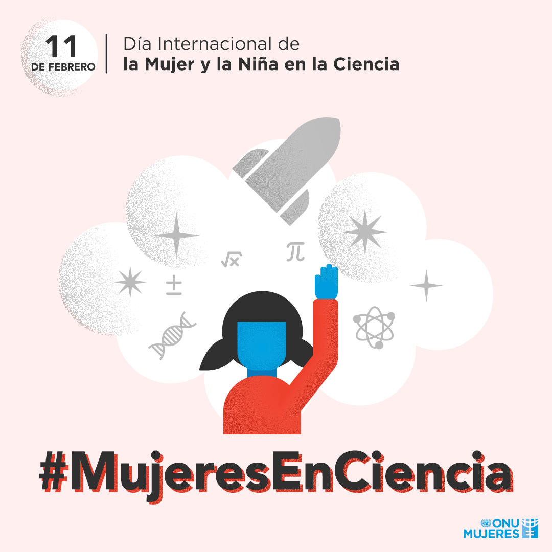 tarjeta sobre el día de ONU Mujeres