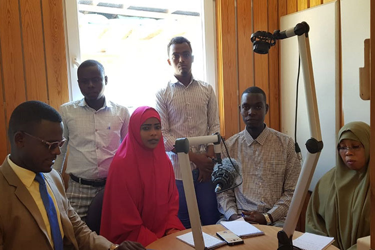 participants in radio training
