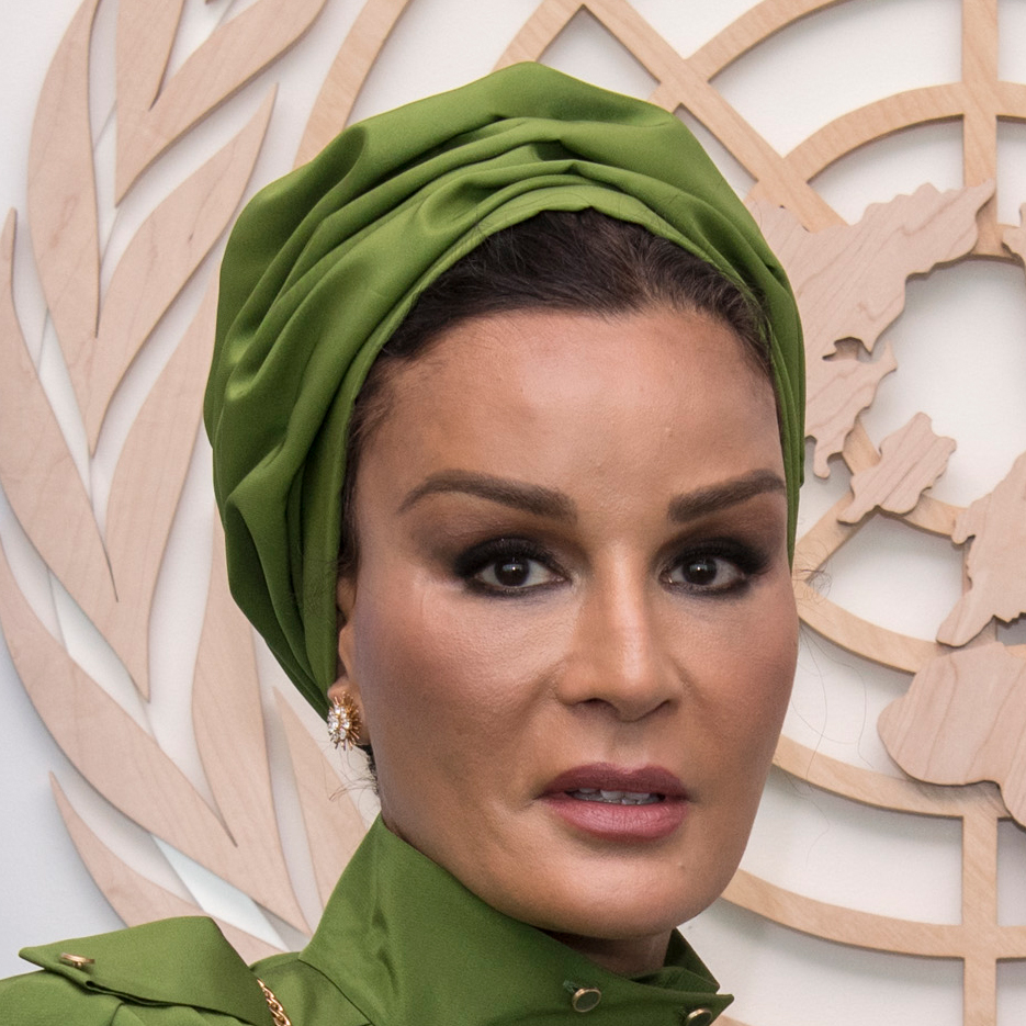 Sustainable Development Goals Advocate of the Secretary-General, Her Highness Sheikha Moza bint Nasser of Qatar 