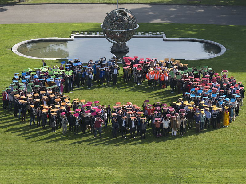 Photo d'un groupe du personnel de l'ONU