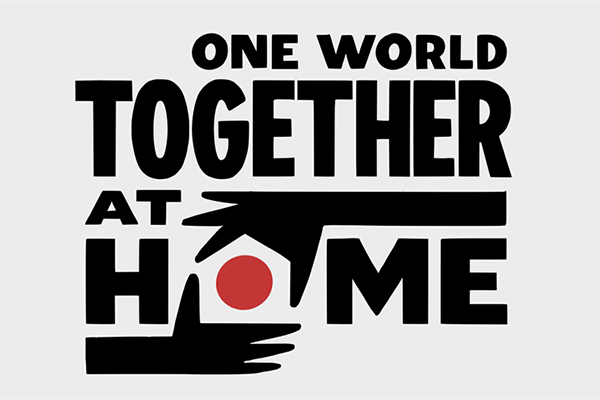 One World, Together at Home logo