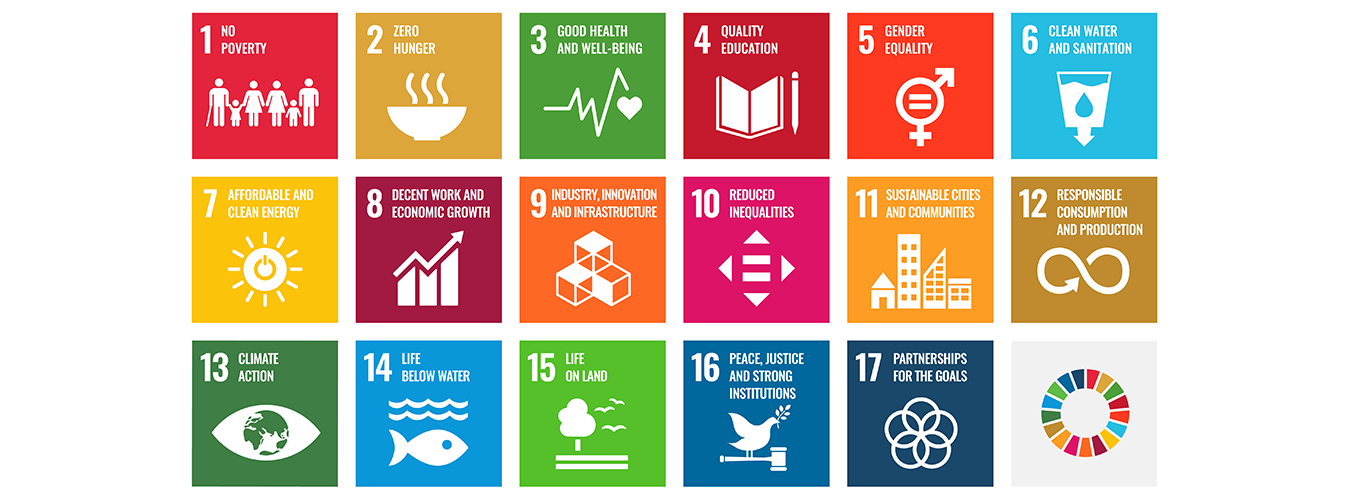 poster of 17 sustainable development goals 
