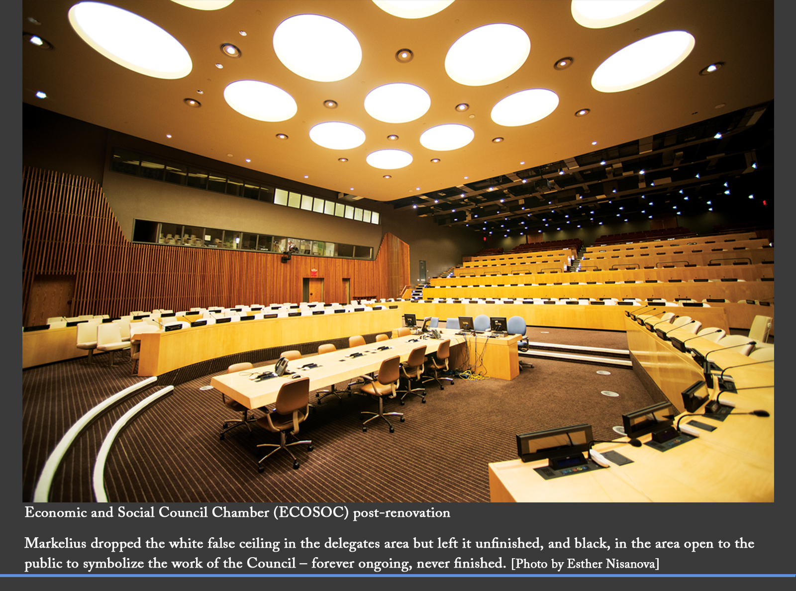 Economic and Social Council Chamber (ECOSOC) post-renovation