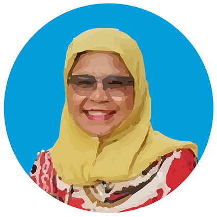 Portrait de la Directrice exécutive d’ONU-Habitat, Maimunah Mohd Sharif