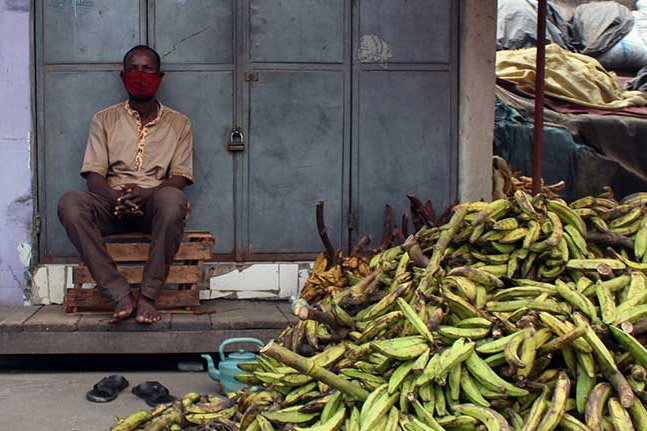 vendor of plantains