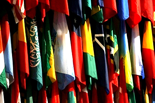 Flags of World Bank members 