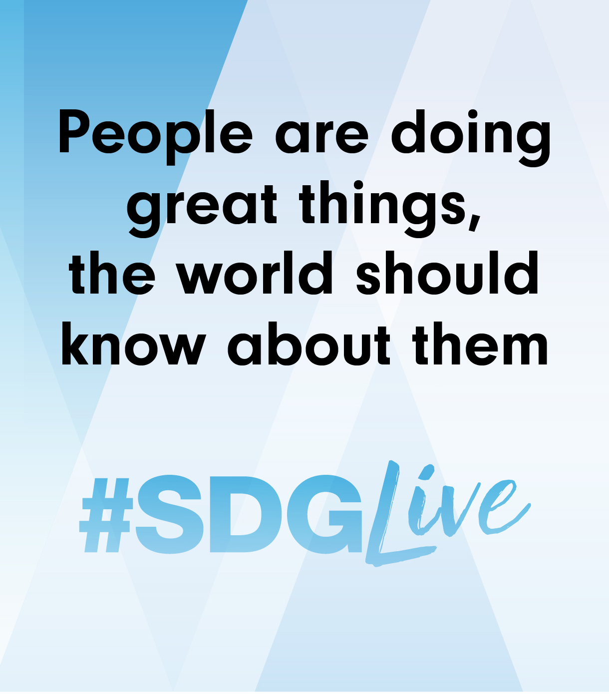 #SDG Live