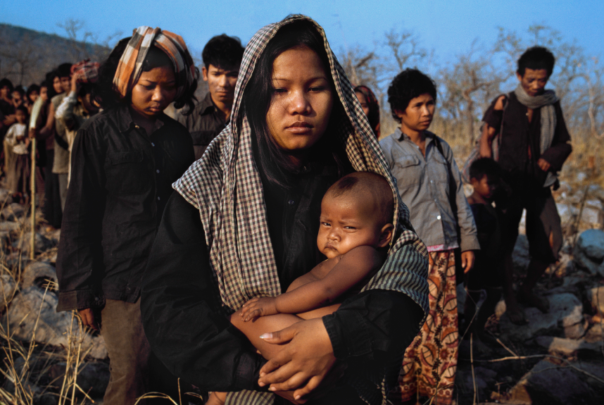 Cambodian refugee.