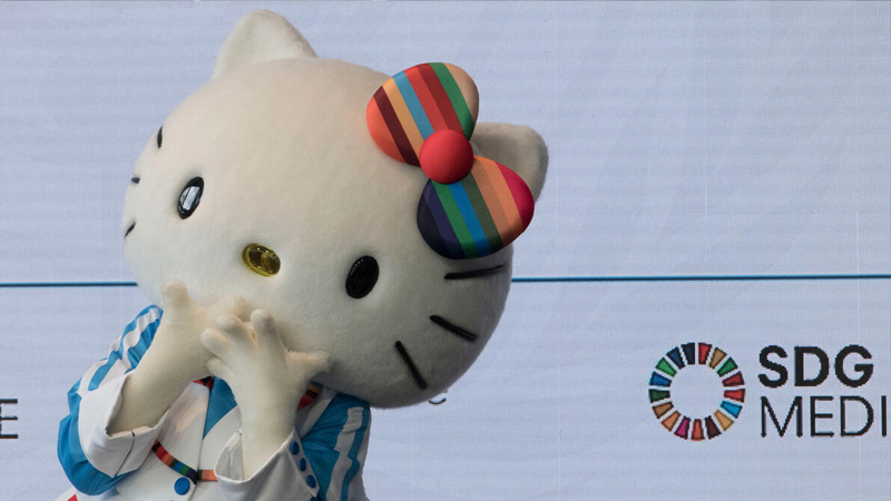 La ONU y Hello Kitty para promover los ODS
