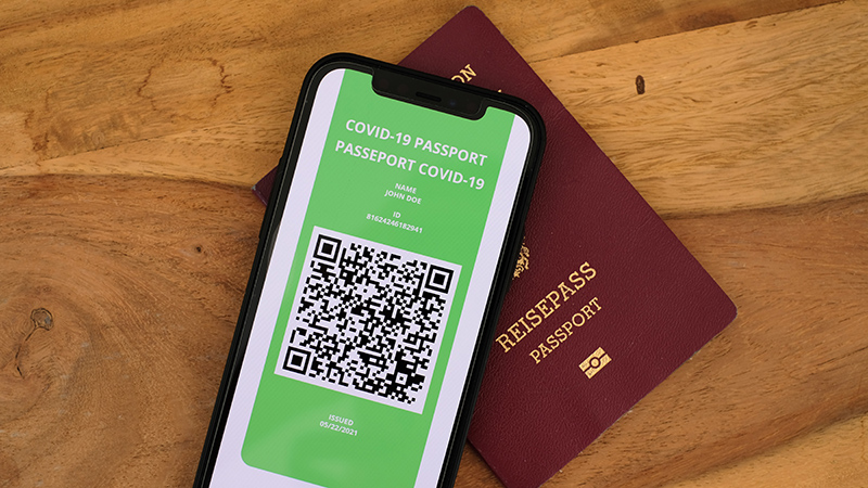 COVID-19 passport app