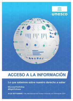Póster del Día Internacional del Acceso Universal a la Información