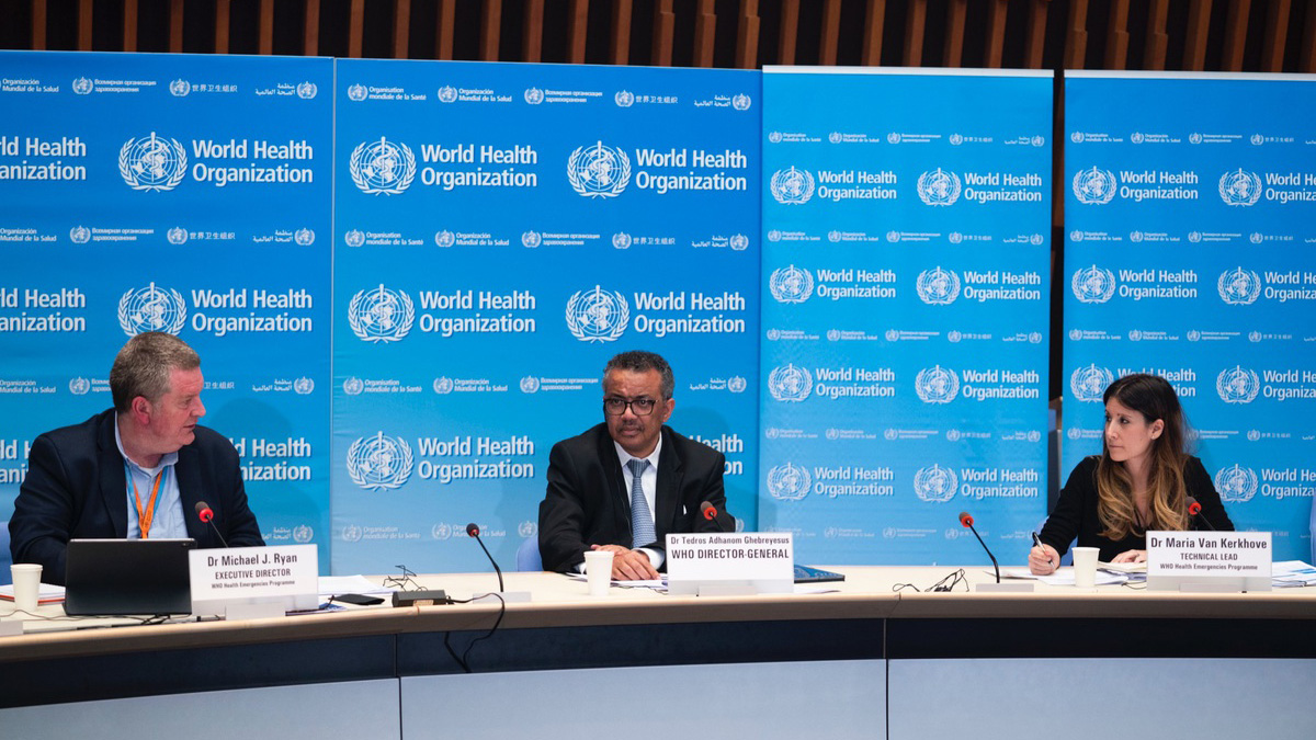 Press Conference with Dr Mike Ryan, Dr Tedros and Dr Maria Van Kerkhove.