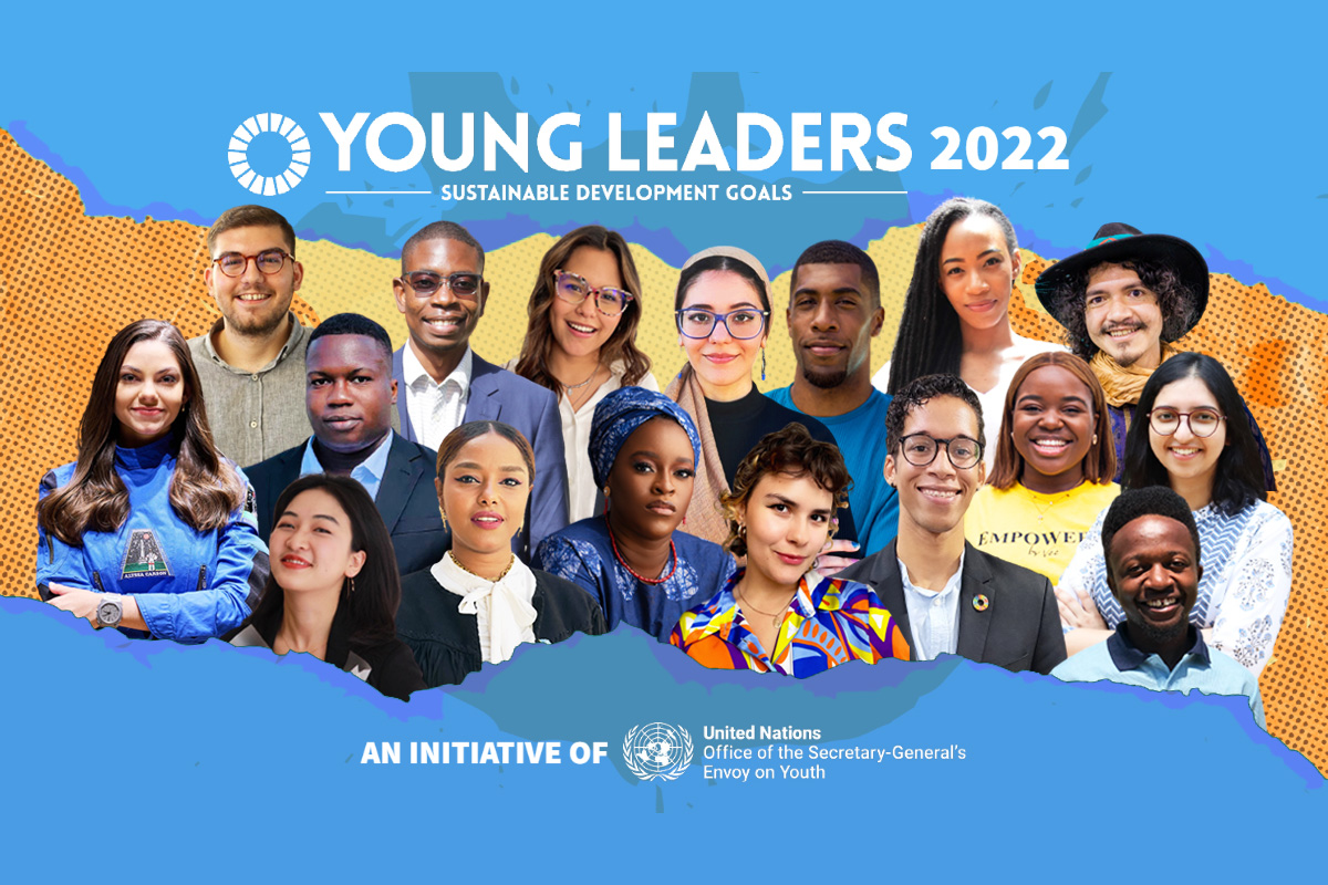 A group photo of the Young Leaders from 2022